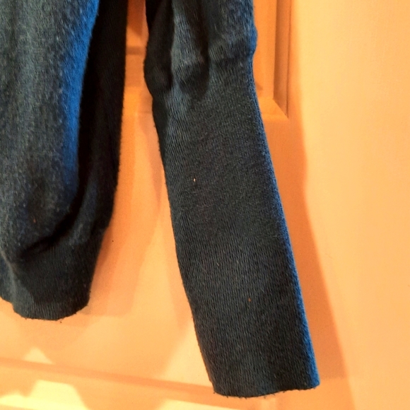 Express Blue Open Front Cardigan Sweater size Small - Picture 4 of 6